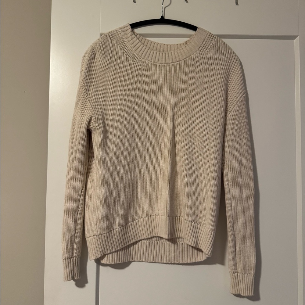 Banana Republic Women's Cream cable-knit Sweater